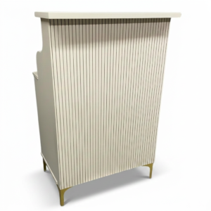 Small Pencil Pleat Front Reception desk - other colours available